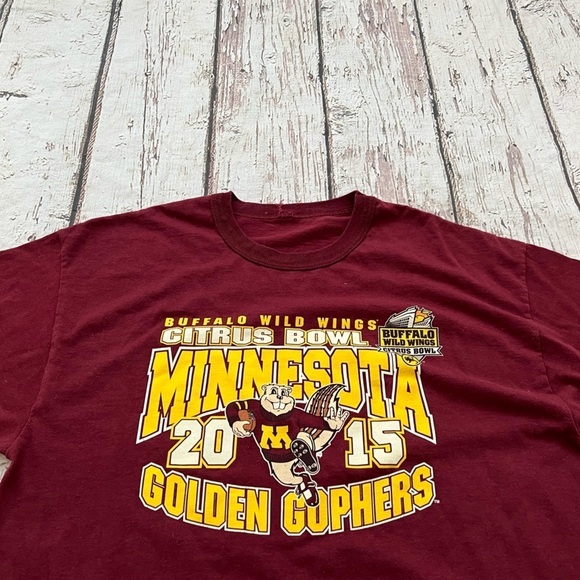 University of Minnesota Golden Gophers 2015 Citrus Bowl College Football Tshirt - Picture 3 of 3